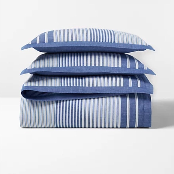 Ralph Lauren Heath Stripe Duvet Cover Set, king size - Picture 2 of 7
